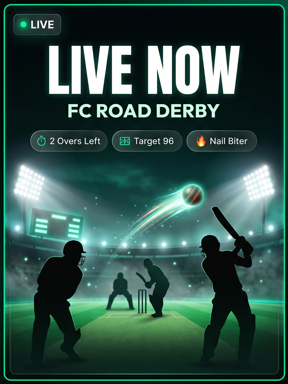 TurfMatch featured event card